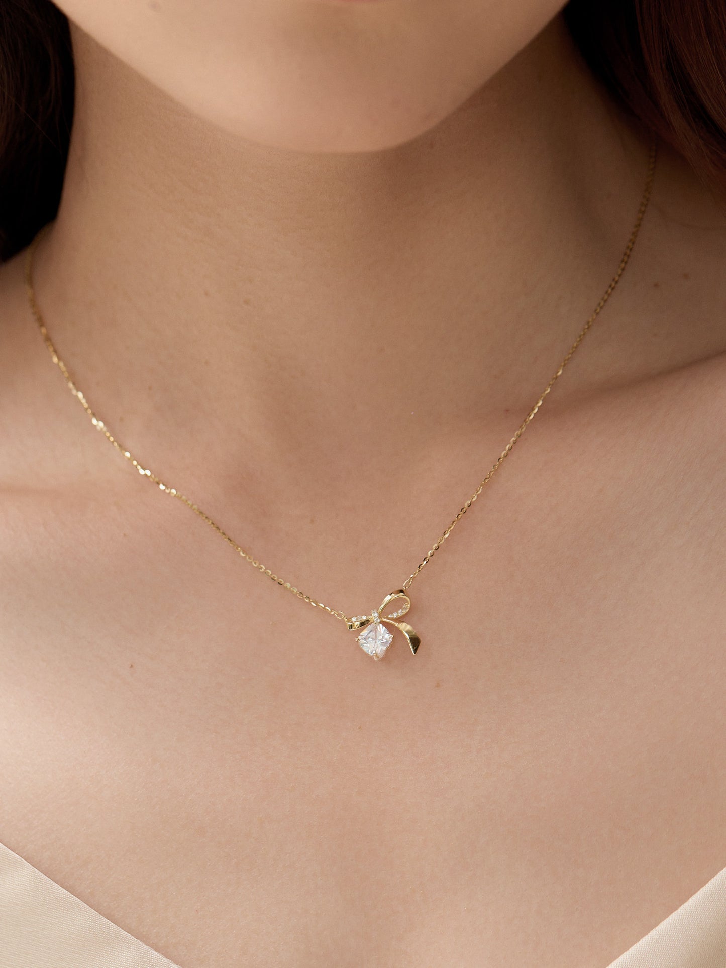 14K Gold Platted Dreamy Necklace