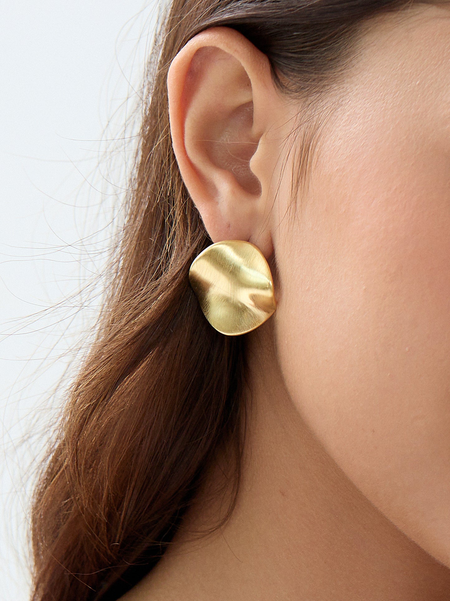 Gold Plated Tranquility Earrings