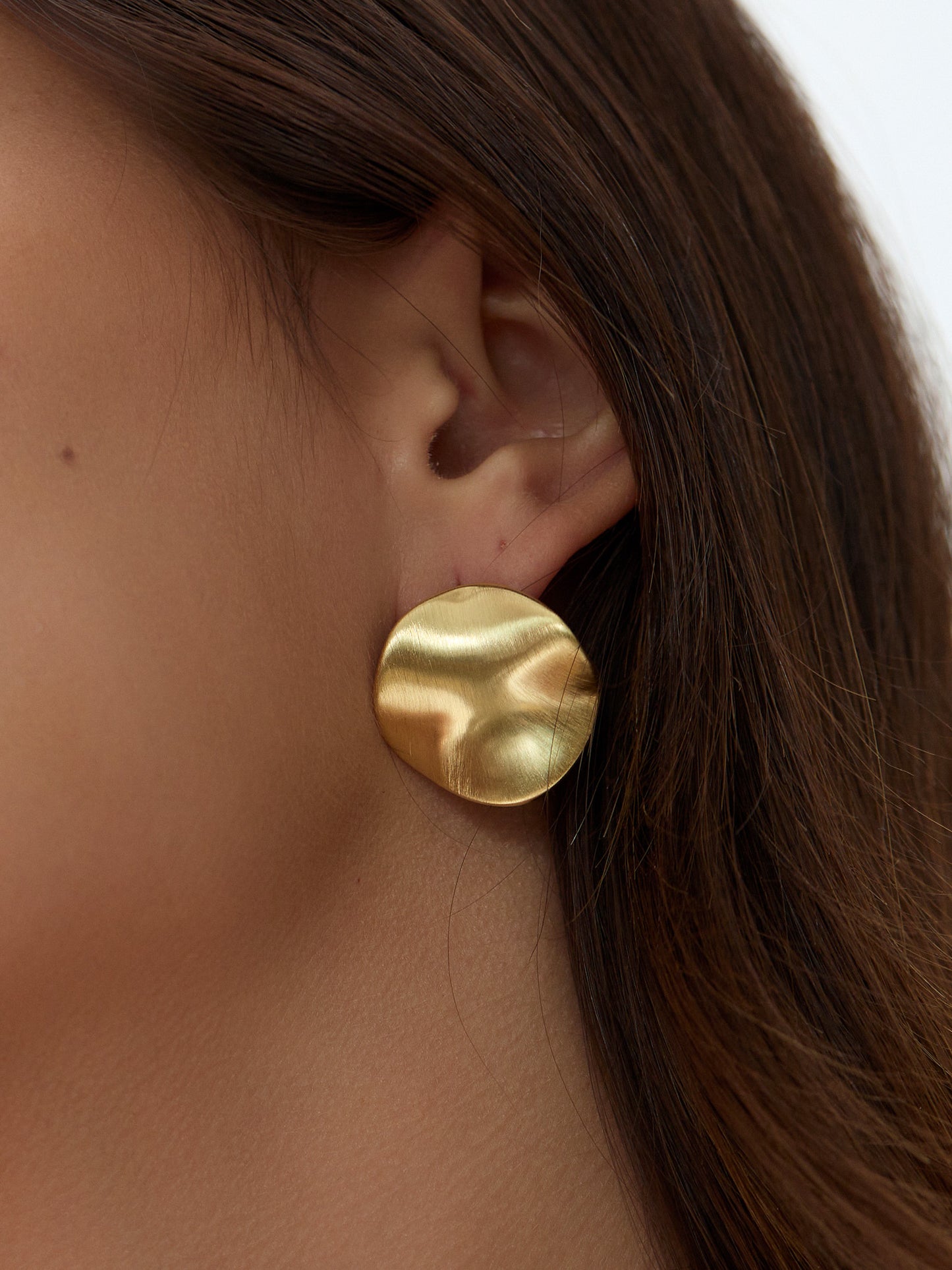 Gold Plated Tranquility Earrings