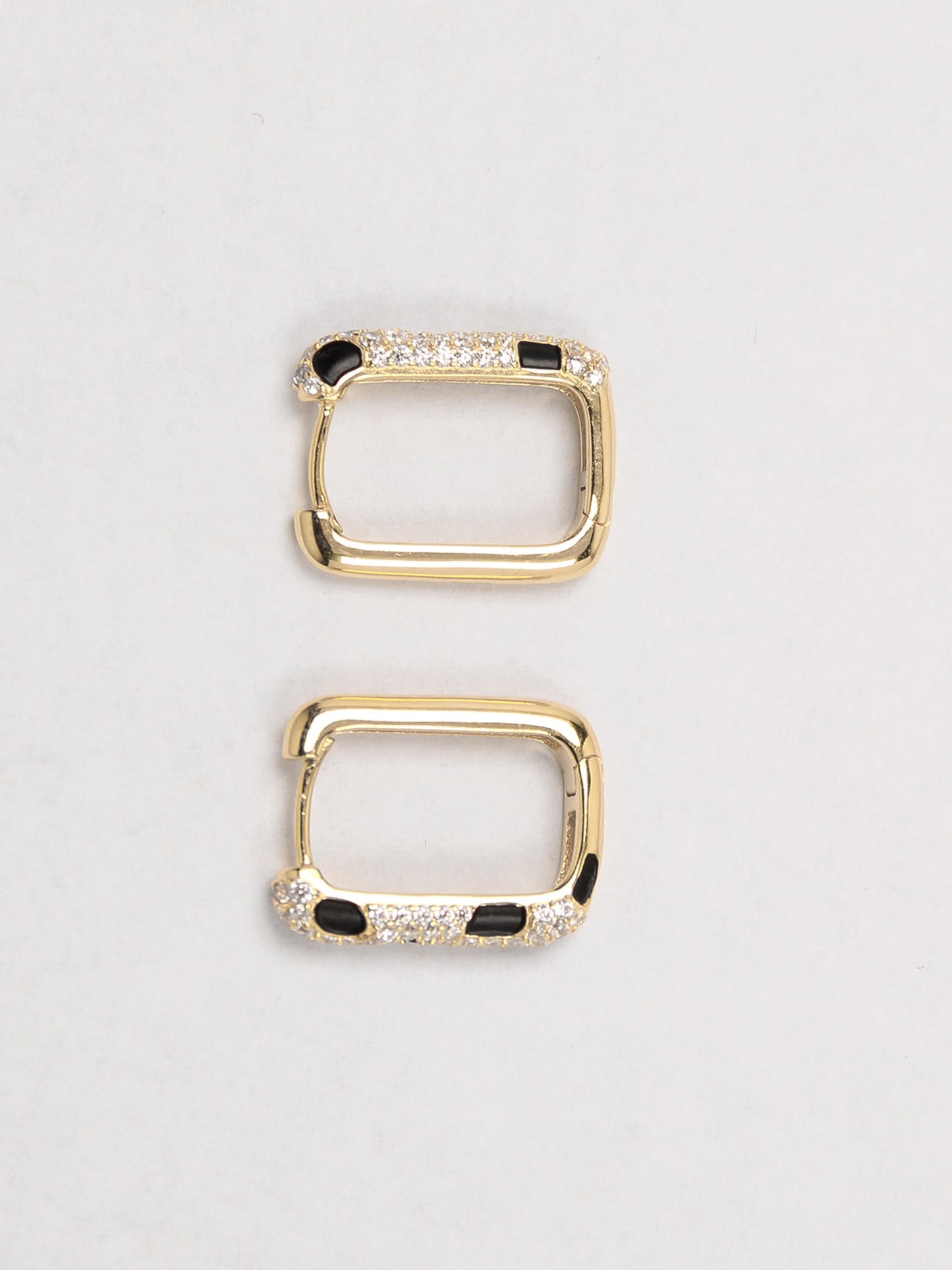 14K Gold Plated Silver Clichy Leopard Earrings
