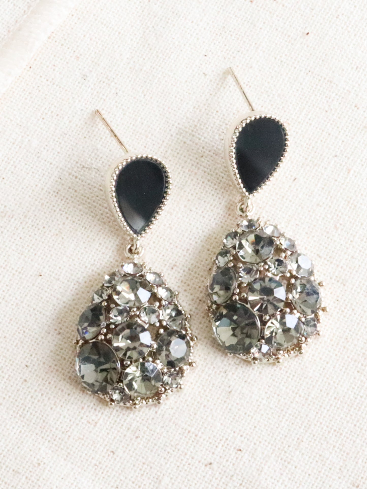 Raindrop Zircon Earrings