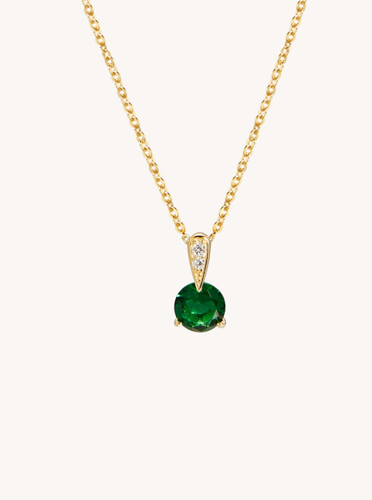 Witty Emerald Green Necklace