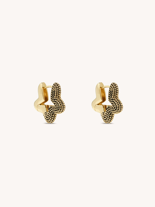 Versailles Star Hoops Earrings