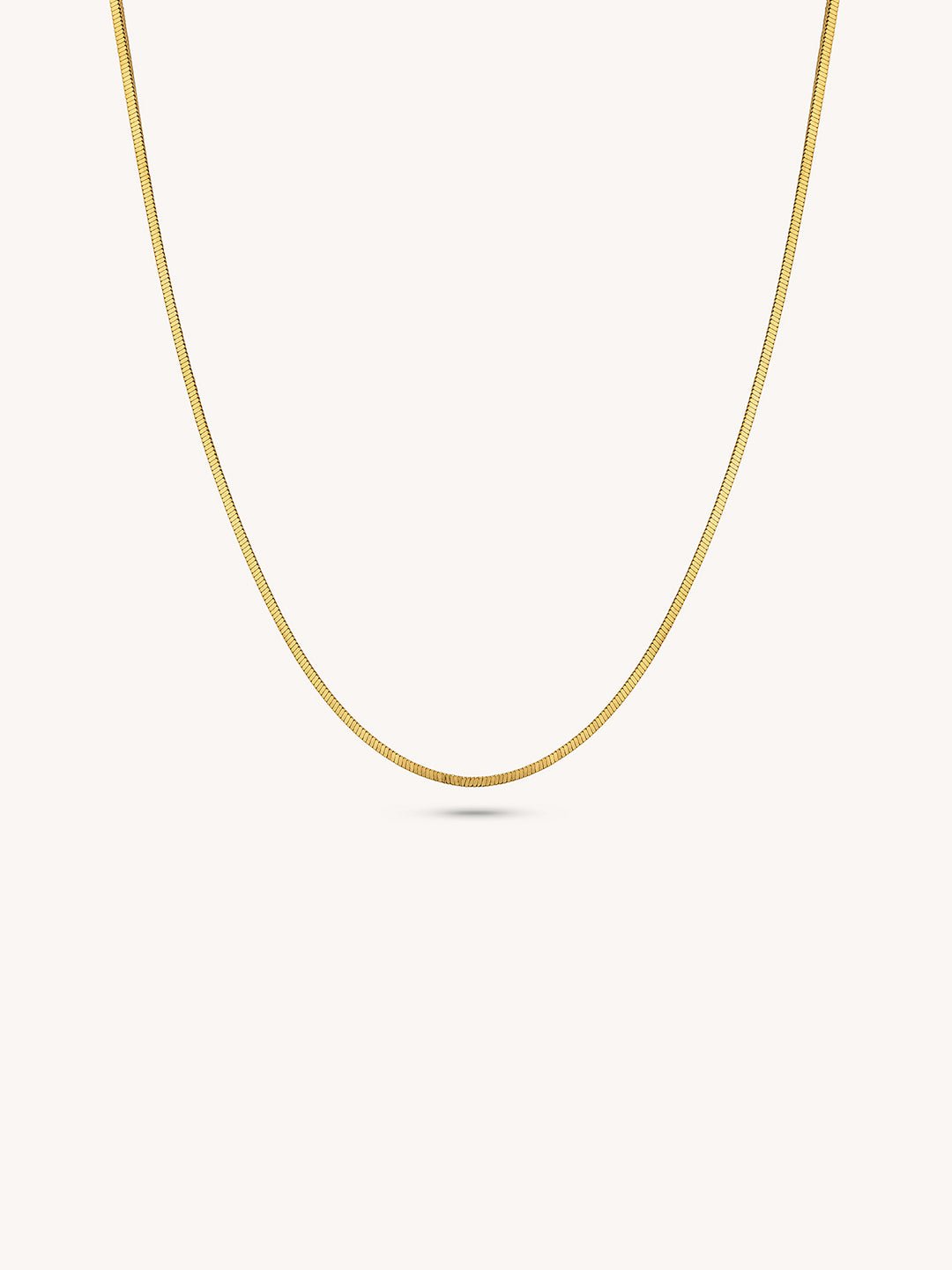 24k Gold Plated Snake Necklace - Revermejewelry