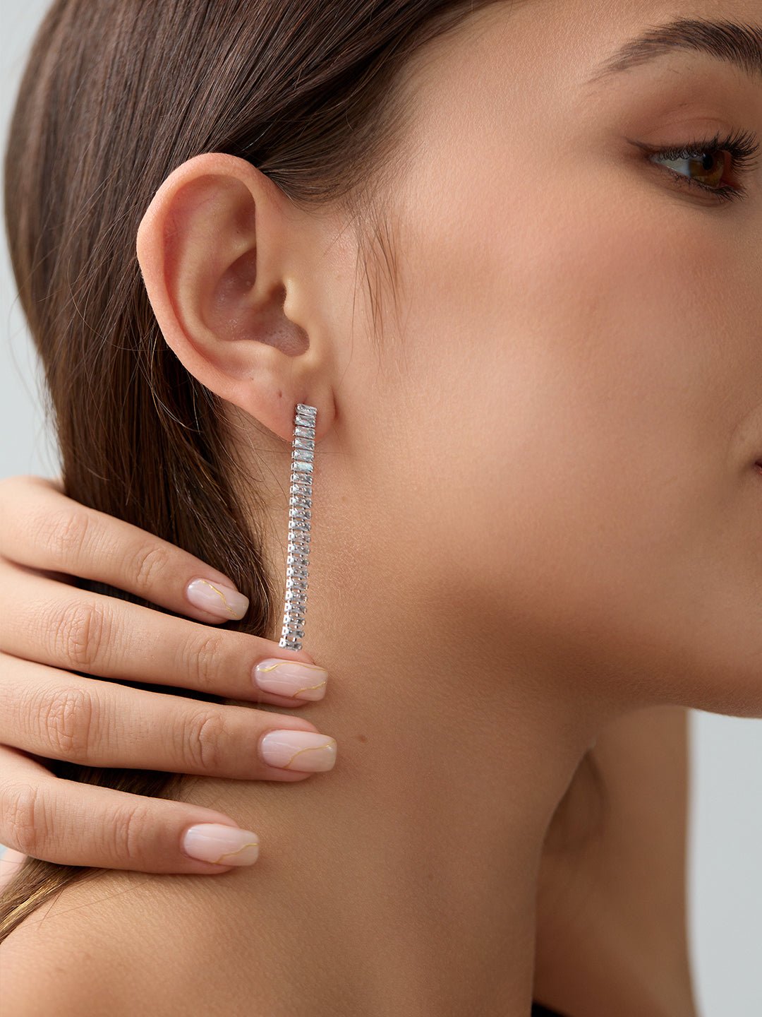 Zirconia Tassel Earrings - Revermejewelry